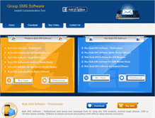 Tablet Screenshot of bulksmsgroup.com
